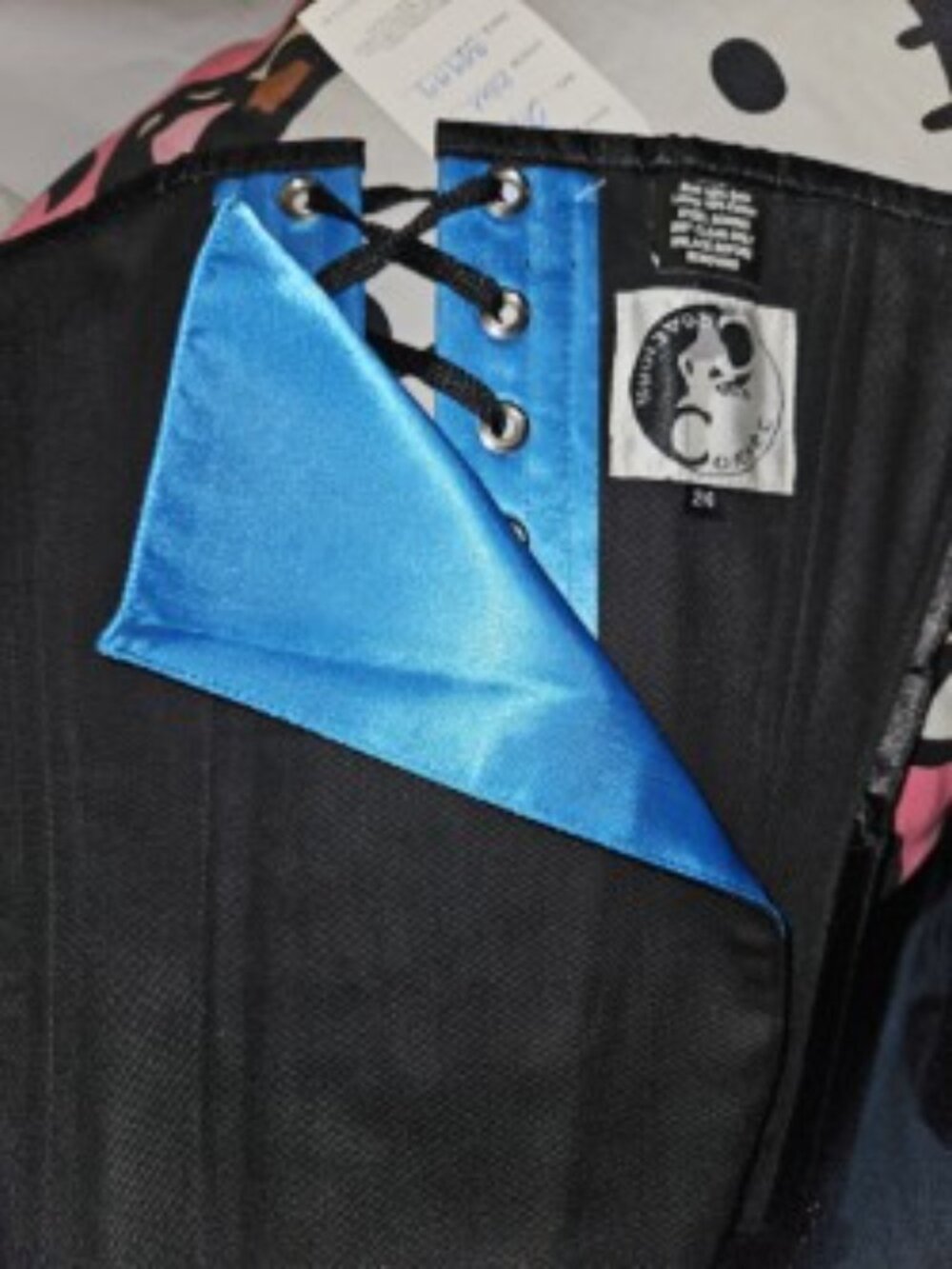 NWT 24"/S STAR TREK DS-9 SCIENCE UNIFORM SHIRT CORSET TOP HANDMADE SPOCK - Picture 5 of 12